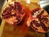 冬日水果沙拉：石榴和柿子